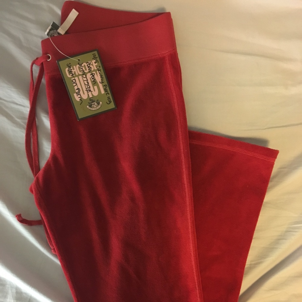 Juicy Couture Velour Track Pants